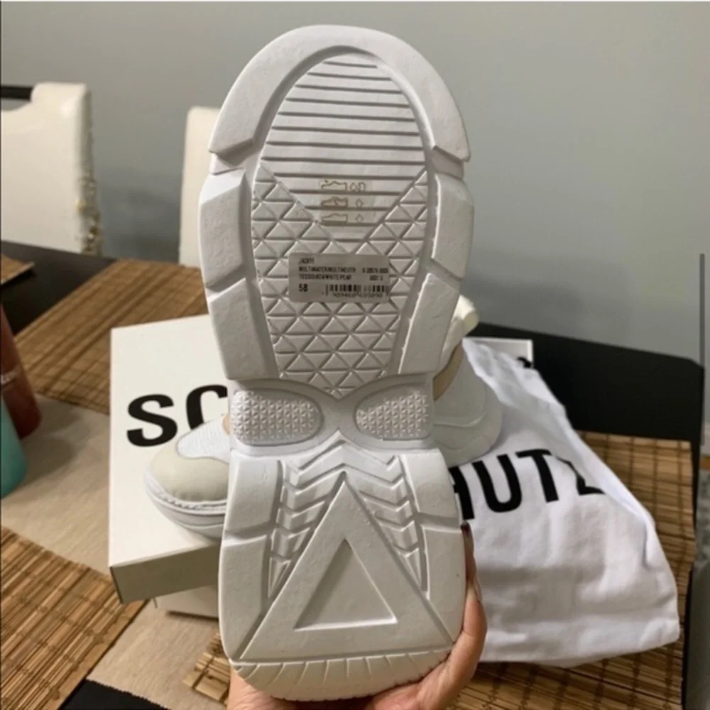 Schutz white sneakers “dad sneakers”